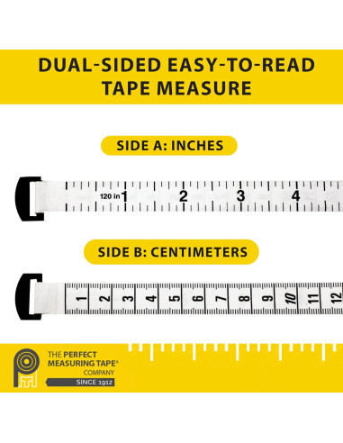 Cinta Métrica Perfecta SR18 - Retráctil 3m Negra Flexible