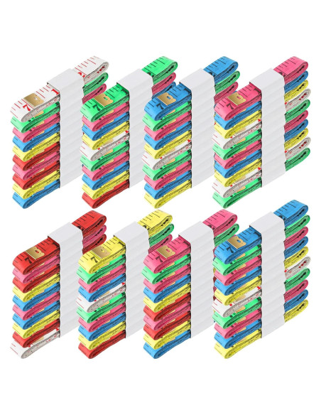Cinta Métrica Suave Macarrie 100 Pcs 150 cm Doble Escala