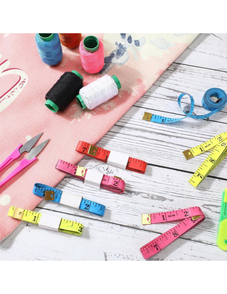 Cinta Métrica Suave Macarrie 100 Pcs 150 cm Doble Escala