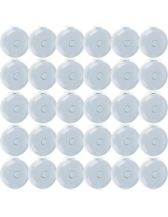 30 Cintas Métricas Retráctiles Tobeelec 1.5m para Costura 2