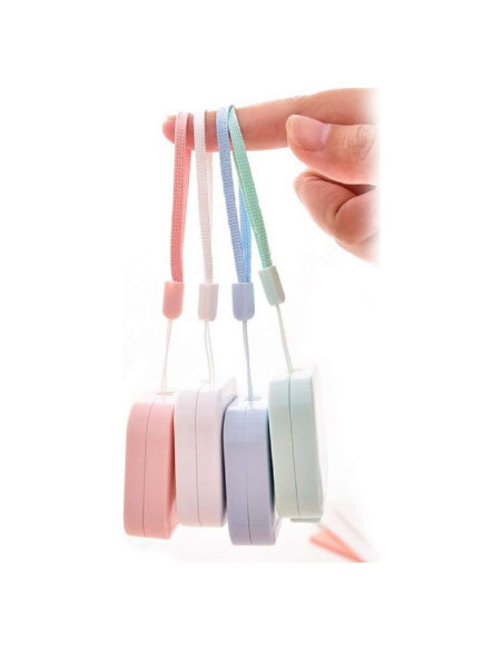 4 Piezas Cinta Métrica 150 cm Chironal Regla Retráctil Multicolor