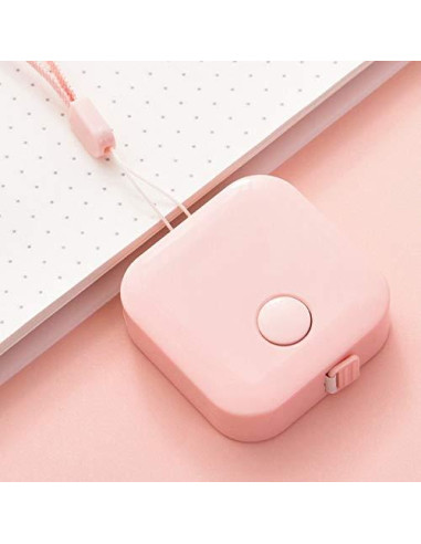 4 Piezas Cinta Métrica 150 cm Chironal Regla Retráctil Multicolor