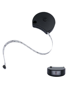 Cinta Métrica Retráctil Draduo 152.4 cm Doble Cara Negro