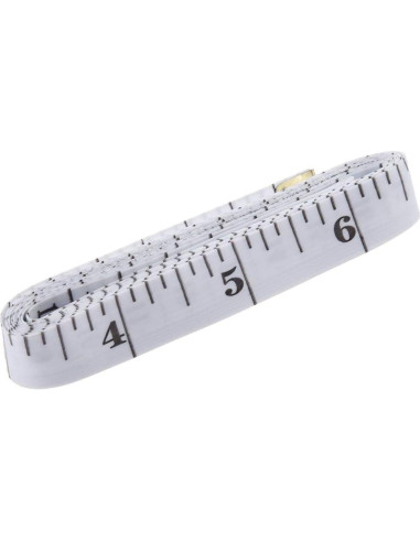 Cinta Métrica NIUTA Blanca 150 cm Fibra de Vidrio