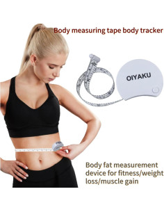 Cinta Métrica Ergonómica OIyaku 150 cm Doble Escala Fitness 2