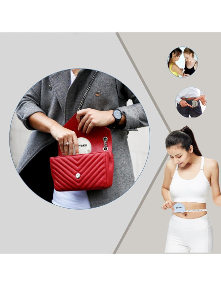 Cinta Métrica Ergonómica OIyaku 150 cm Doble Escala Fitness