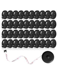 Cinta Métrica Retráctil Cindeer 1.5m 40 Pcs Negra