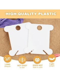 Organizador de Hilo de Bordado ROLYTA 200 Bobinas y Enrollador 2