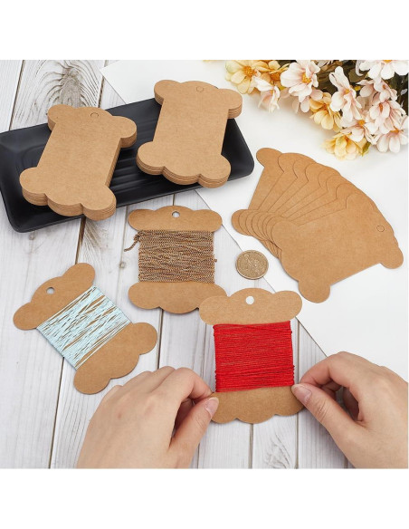 Tarjetas de Hilo de Bordado SUNNYCLUE 80 Pcs Almacenamiento