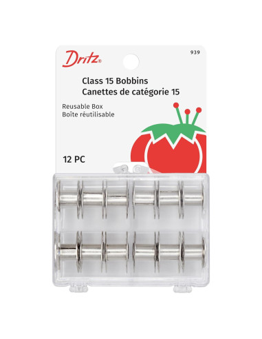 Bobinas de Metal Dritz 939 Clase 15 - 12 Unidades con Caja