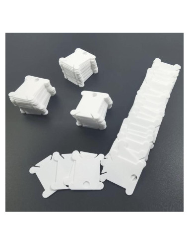 Bobinas de Hilo de Bordado Newkita 128 Pcs Plástico Organizador