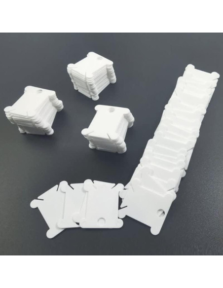Bobinas de Hilo de Bordado Newkita 128 Pcs Plástico Organizador
