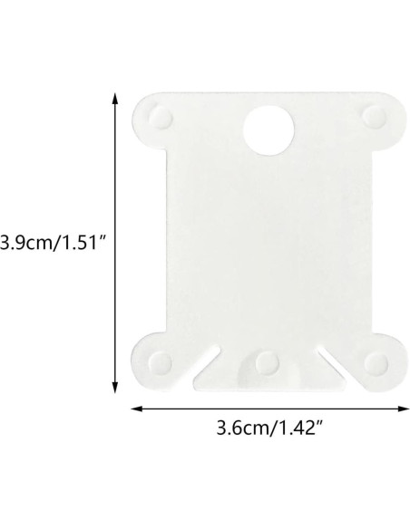 Bobinas de Hilo de Bordado Newkita 128 Pcs Plástico Organizador