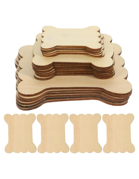 Organizador de Hilos de Bordado COHEALI 18pcs Madera Clara