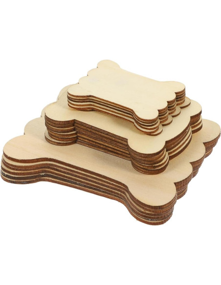 Organizador de Hilos de Bordado COHEALI 18pcs Madera Clara