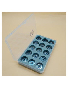 Bobinas Plásticas HONEYSEW 15 Piezas para Singer 2010, 4613, 4617