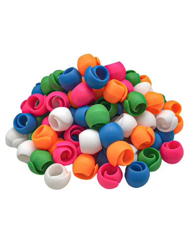 100 Soportes de Hilo Silicona Fbshicung - Organizador de Bobinas
