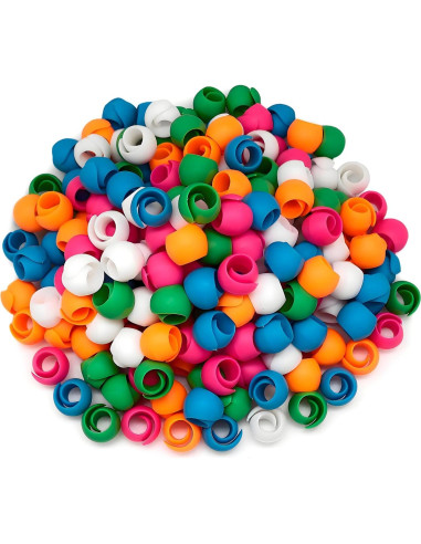 100 Soportes de Hilo Silicona Fbshicung - Organizador de Bobinas