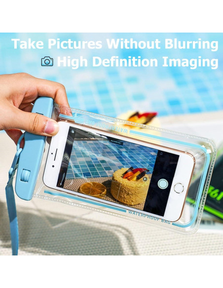 Paquete de 4 Fundas Impermeables Consss para iPhone 16 15 14 13