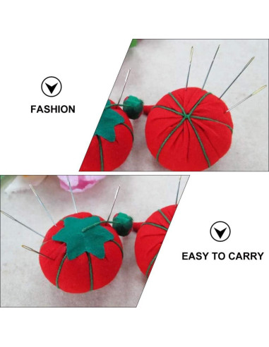 Almohadilla de Tomate EXCEART 10pcs para Costura 5cm