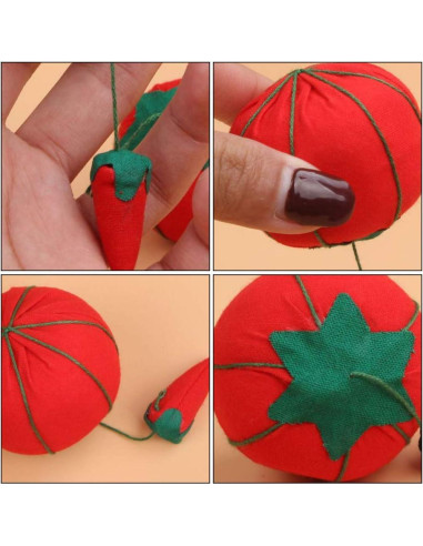 Almohadilla de Tomate EXCEART 10pcs para Costura 5cm