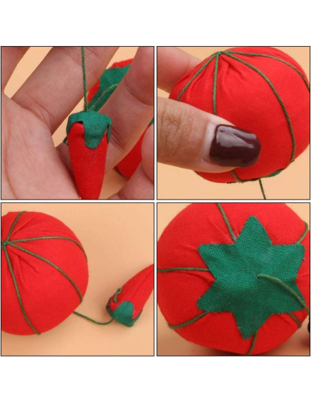 Almohadilla de Tomate EXCEART 10pcs para Costura 5cm