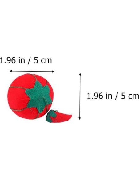 Almohadilla de Tomate EXCEART 10pcs para Costura 5cm