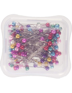 Alfileres Perlados Dritz 64 - 120 Piezas 3.81 cm Multicolor 2