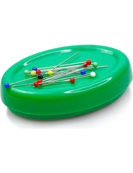 Almohadilla Magnética para Alfileres Trimz Verde 12x8 cm Almohadilla Magnética para Alfileres Trimz Verde 12x8 cm