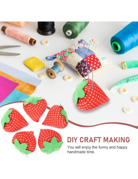 Almohadilla de Costura en Forma de Fresa Artibetter 5cm