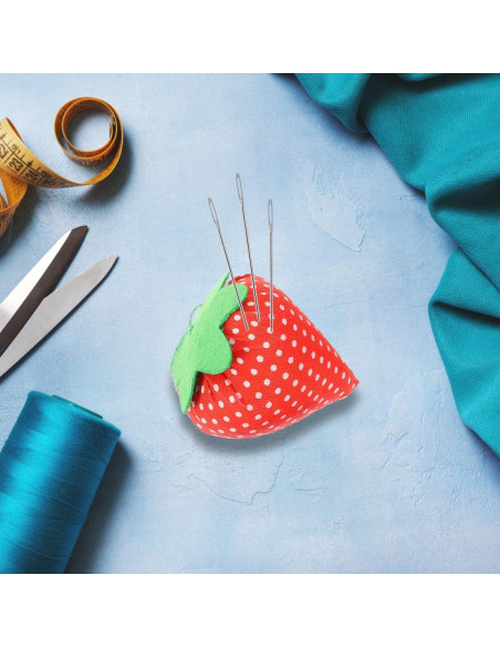 Almohadilla de Costura en Forma de Fresa Artibetter 5cm