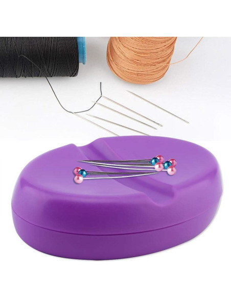 Almohadilla Magnética TOPINCN para Costura y Organización 10x7cm