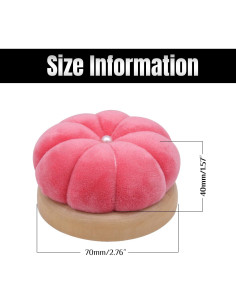 Almohadilla para Agujas Uxney Rojo Sandía 2 PCS 14x7.1 cm 2