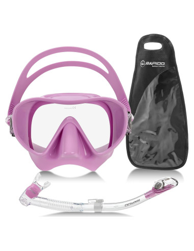 Conjunto de Snorkel y Máscara Phantom Aquatics PAQAQLE665