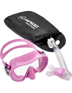 Conjunto de Snorkel y Máscara Phantom Aquatics PAQAQLE665 2