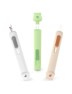 Kit de Costura 3-en-1 FUTUREERA con Enhebrador y Desgarrador