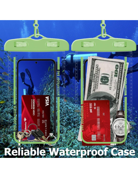 Paquete de 4 Fundas Impermeables Consss para iPhone 16 15 14 13