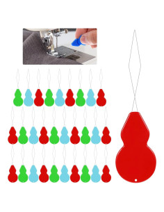 30 Enhebradores de Agujas YQQYG para Costura a Mano Multicolor