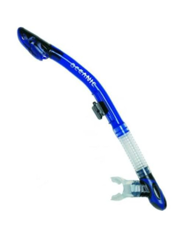 Snorkel Ultra Seco Oceanic Negro/Amarillo 100% Silicona