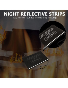 Bolsa de Dinero Ninitch Mediana a Prueba de Fuego y Agua 2