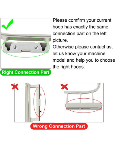 Set de Aros de Bordado 4en1 Maggiehoop para Brother y Babylock