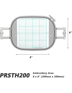 Aro de Costura y Bordado Sew Tech PRSTH200 49.5x28.5 cm 2