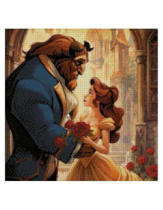 Kit de Bordado a Mano Contado Max Stitch 26x26cm Algodón