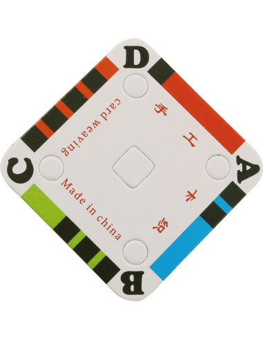 Tarjetas de Tejido JCBIZ 60pcs 50x50mm Coloridas