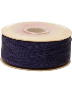 Hilo Nymo The Beadsmith 0.15mm Púrpura Oscuro 105m Nylon 2