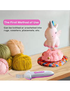 Ganchos de Tejer DAFENCHI 4 Unidades para Manualidades 2