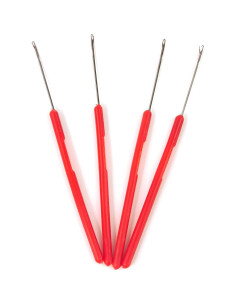 Agujas de Ganchillo 2mm Beauty Headquarters - 4 Piezas Acero Inoxidable 2