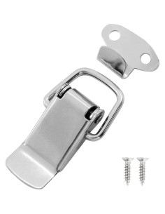 Paquete de 12 Pestillos de Resorte Jiozermi Acero Inoxidable 304 2