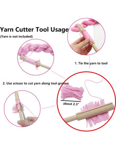 Cortadora de Hilo de Madera Yushen para DIY - 18.8cm 2