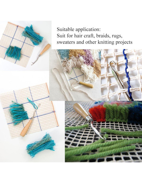 Herramienta de Gancho de Cierre Luwigs 3PCS Madera 16.5cm